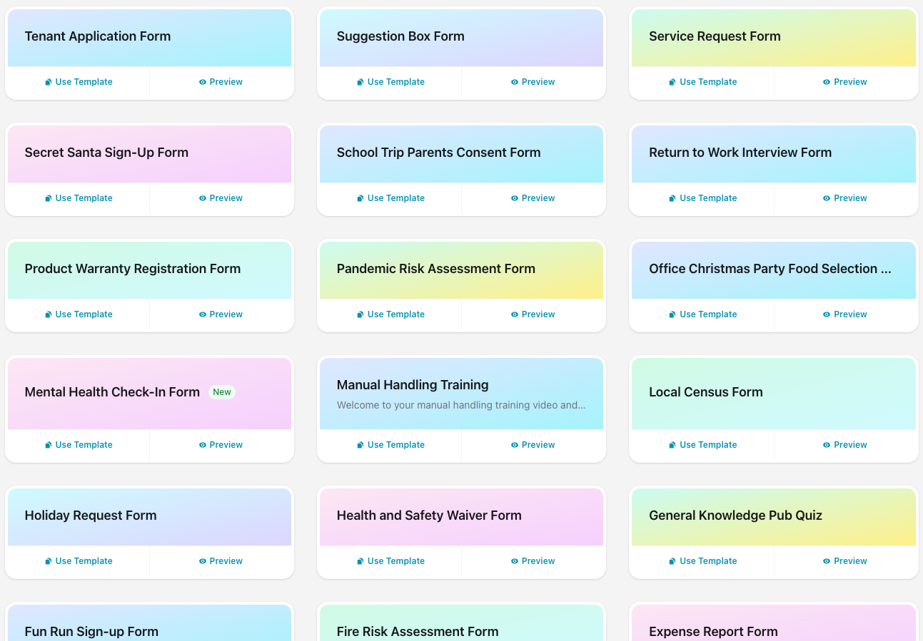 Template library